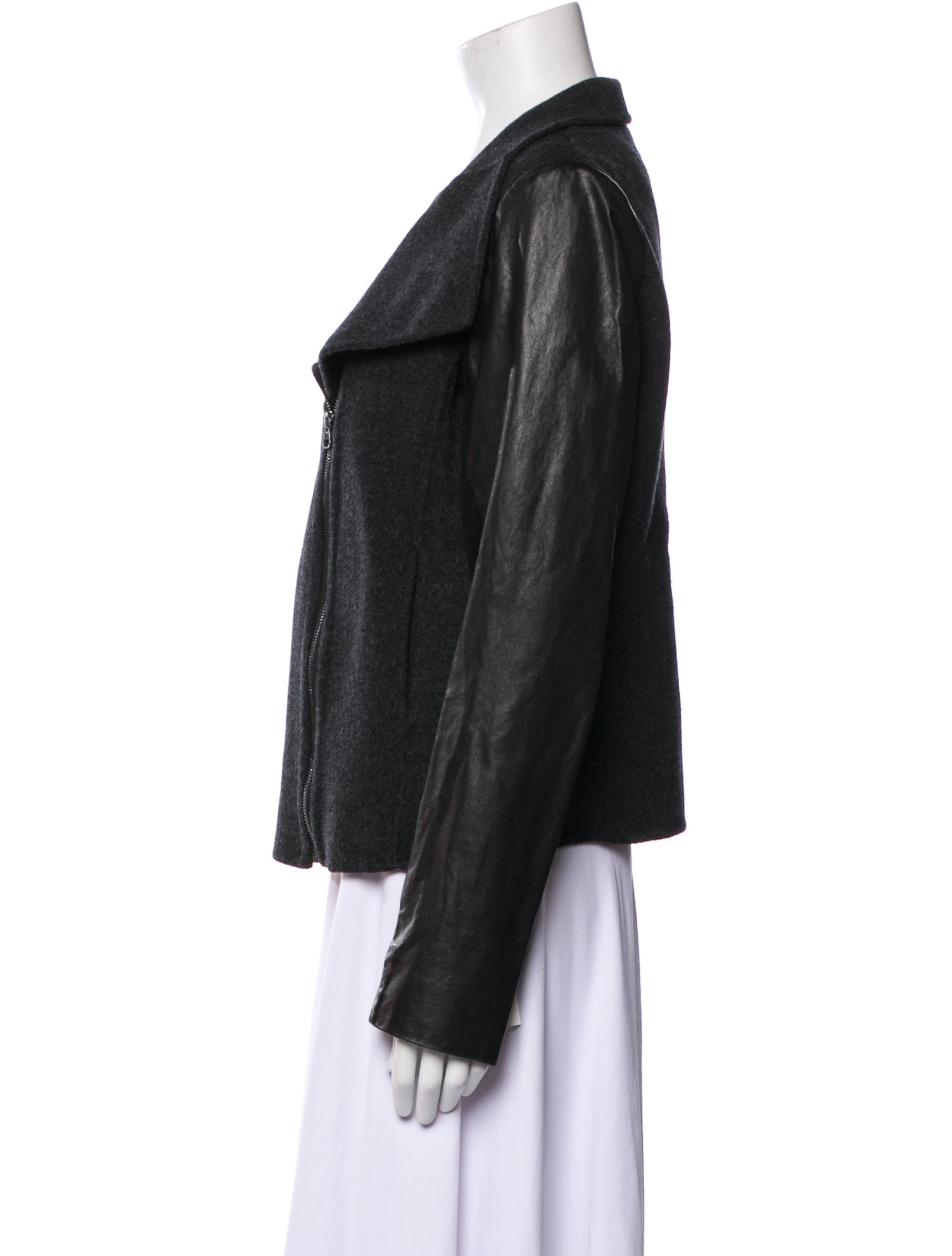 Vince Wool Biker Jacket