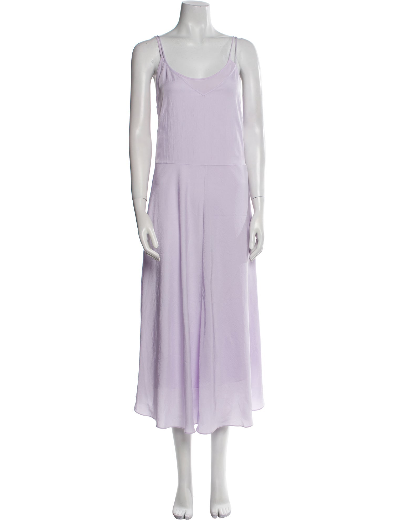 Vince Scoop Neck Long Dress