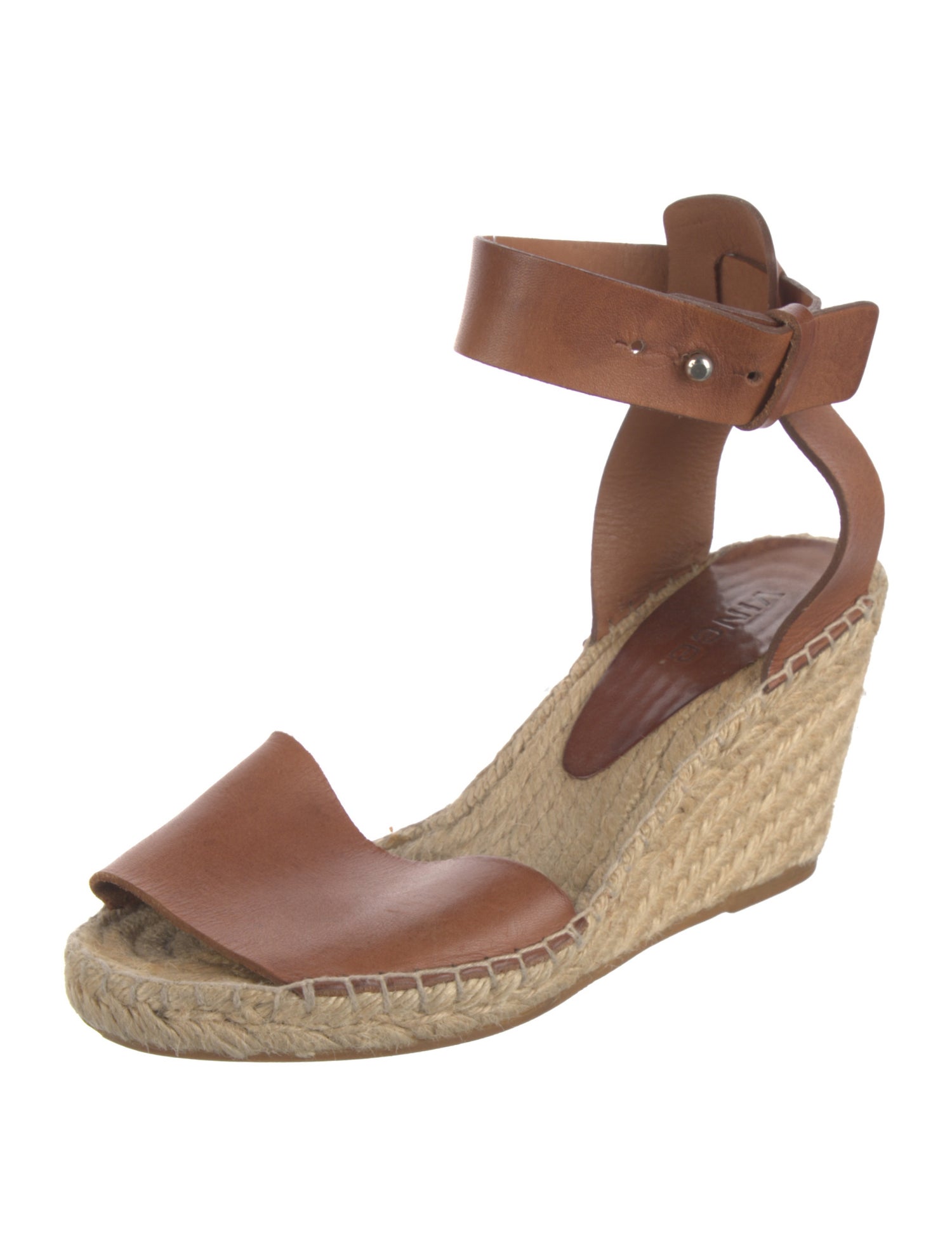 Vince Leather Espadrilles
