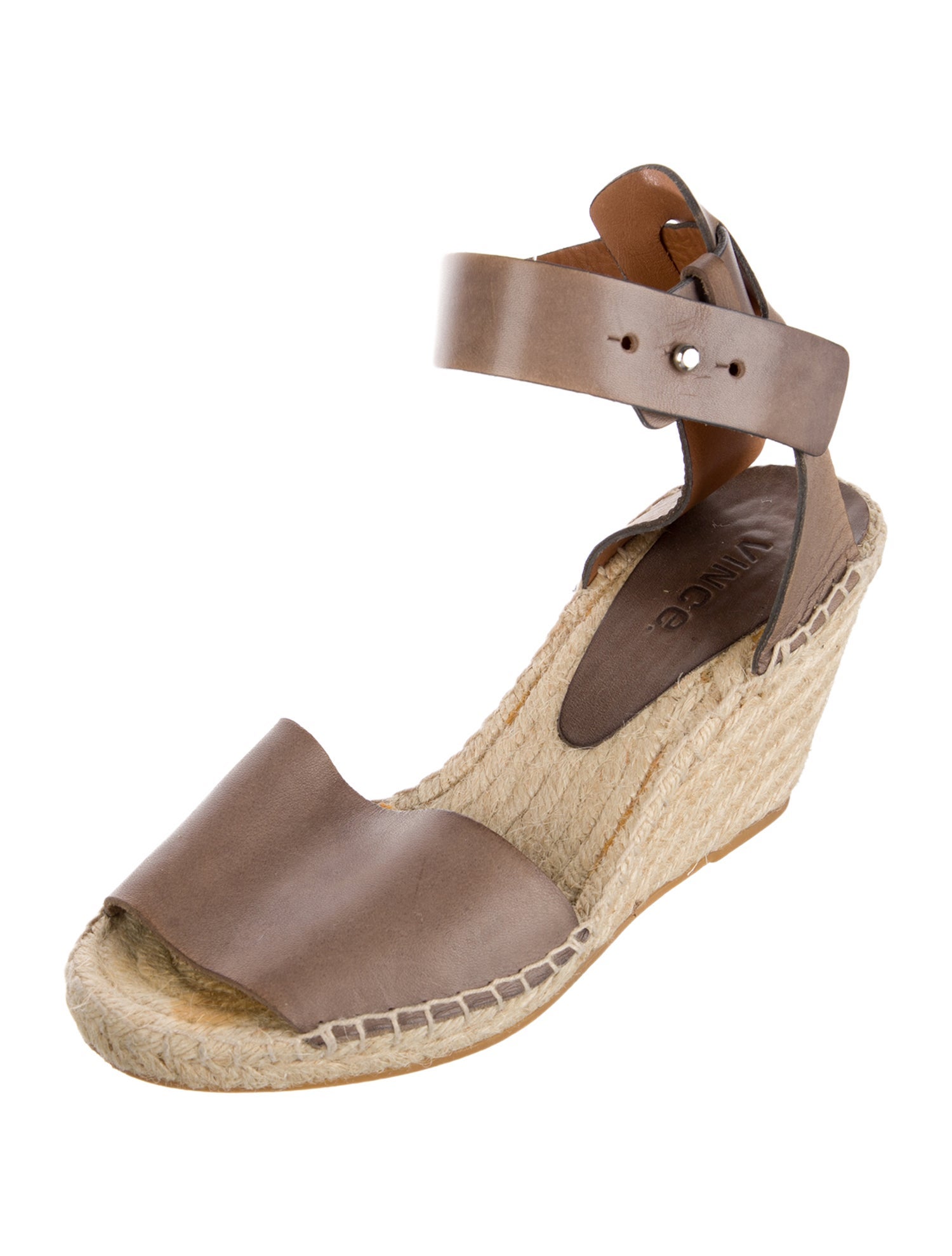 Vince Leather Colorblock Pattern D'Orsay Pumps