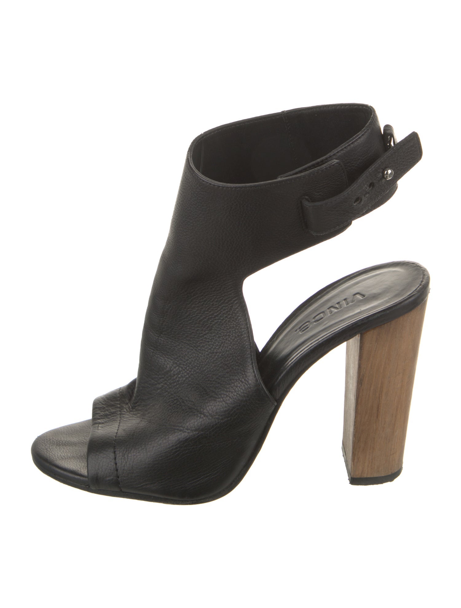 Vince Leather Slingback Pumps