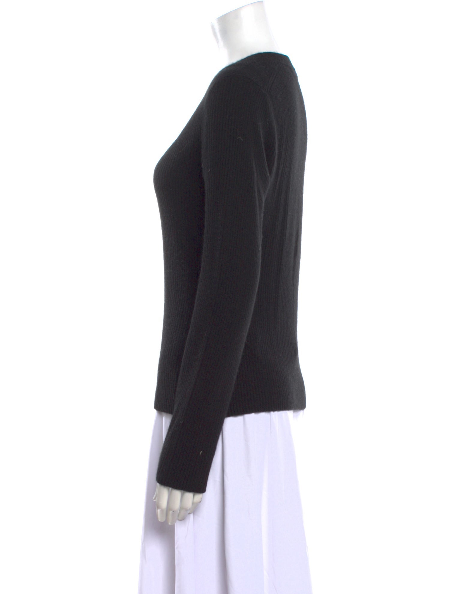 Vince Cashmere Square Neckline Sweater