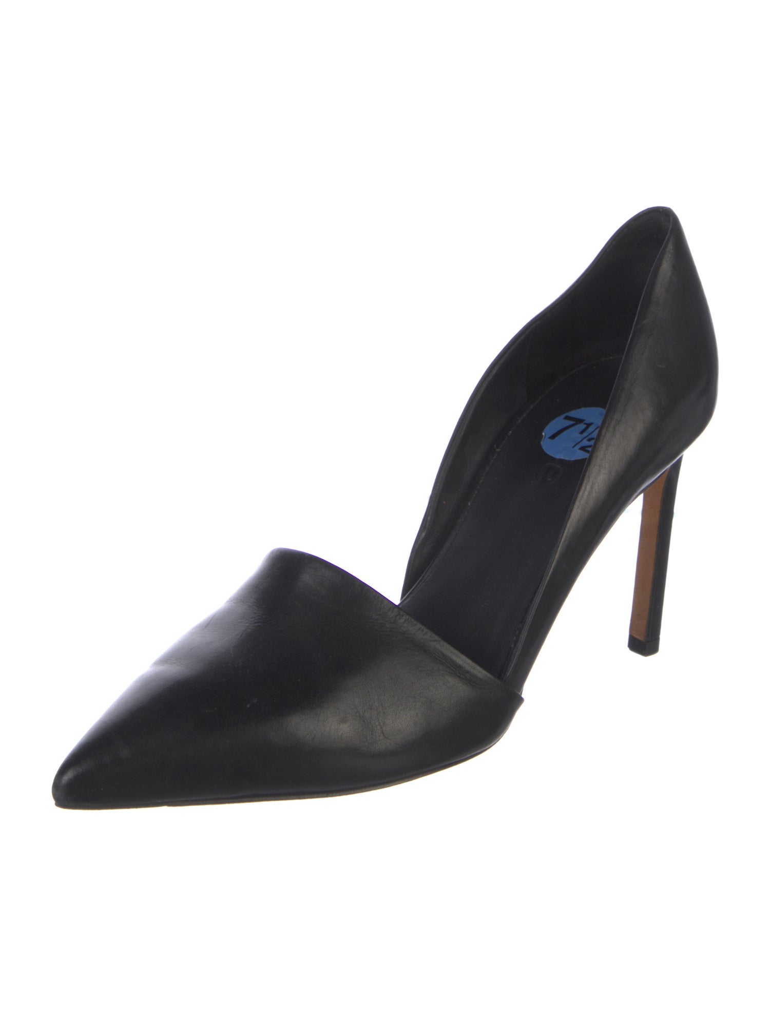 Vince Leather D'Orsay Pumps