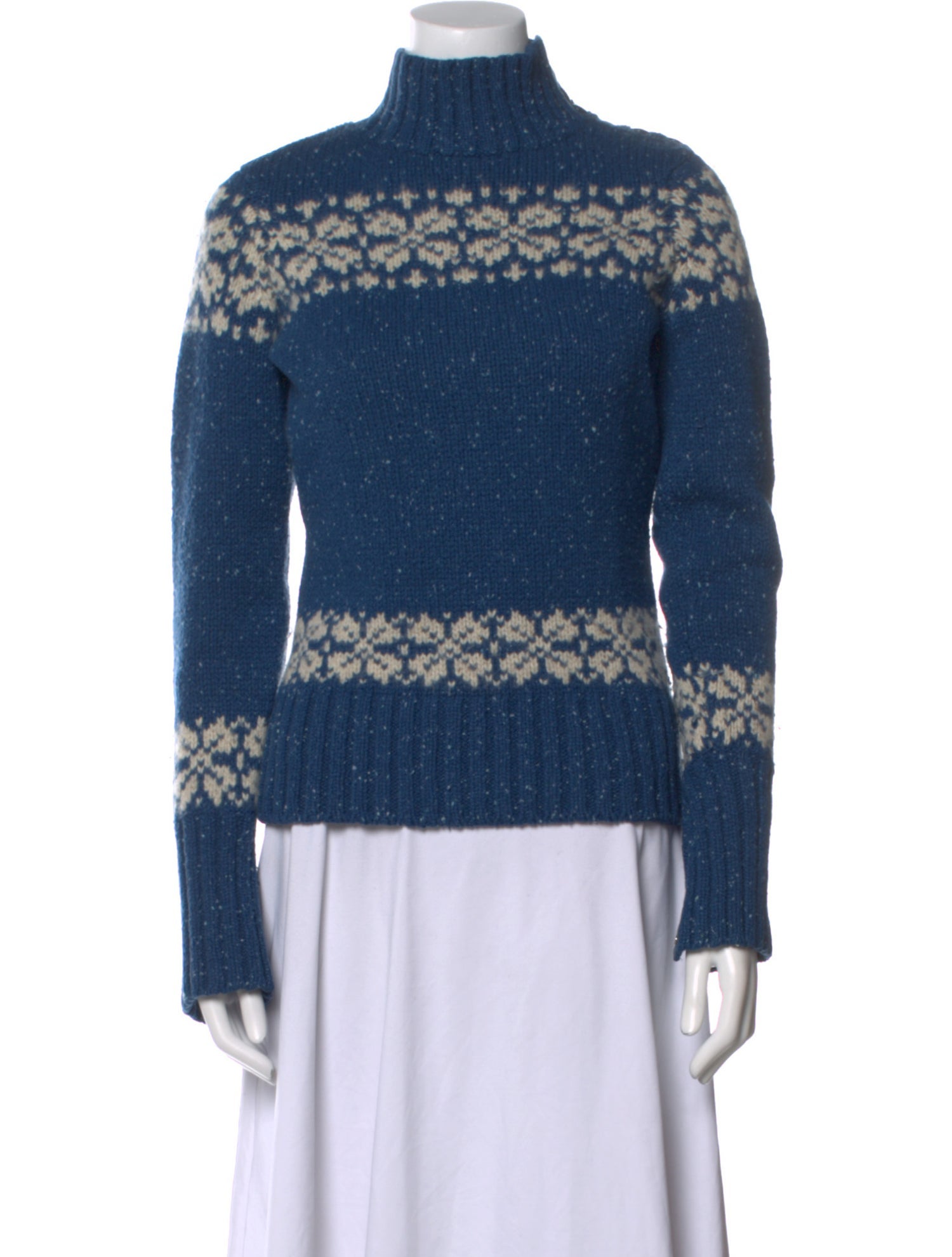 Vince Cashmere Graphic Print Sweater