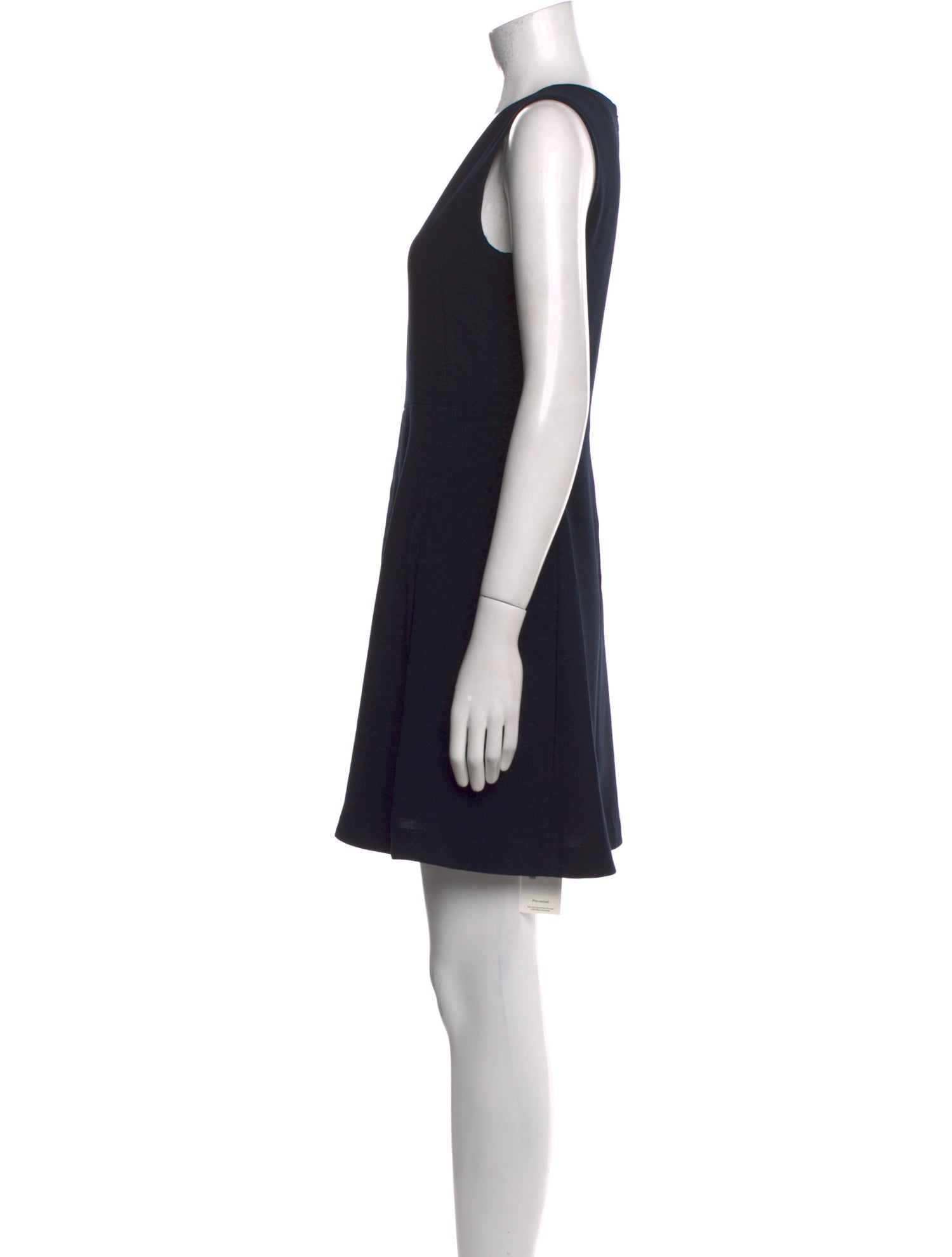 Vince V-Neck Mini Dress