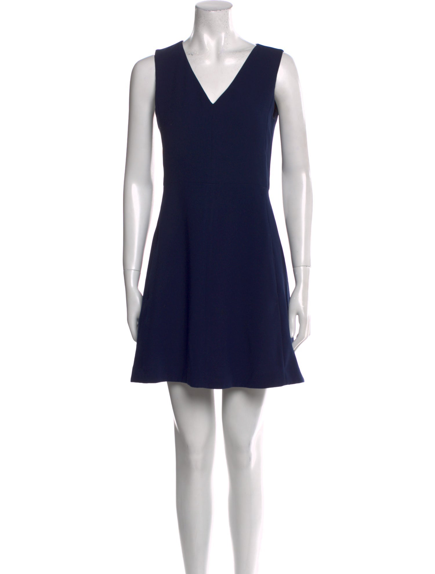 Vince V-Neck Mini Dress