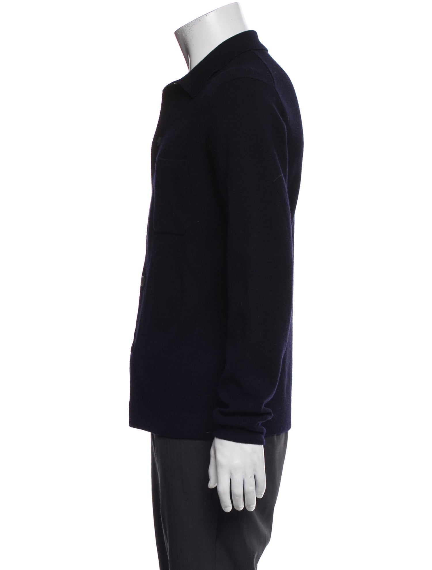 Vince Merino Wool Collar Cardigan