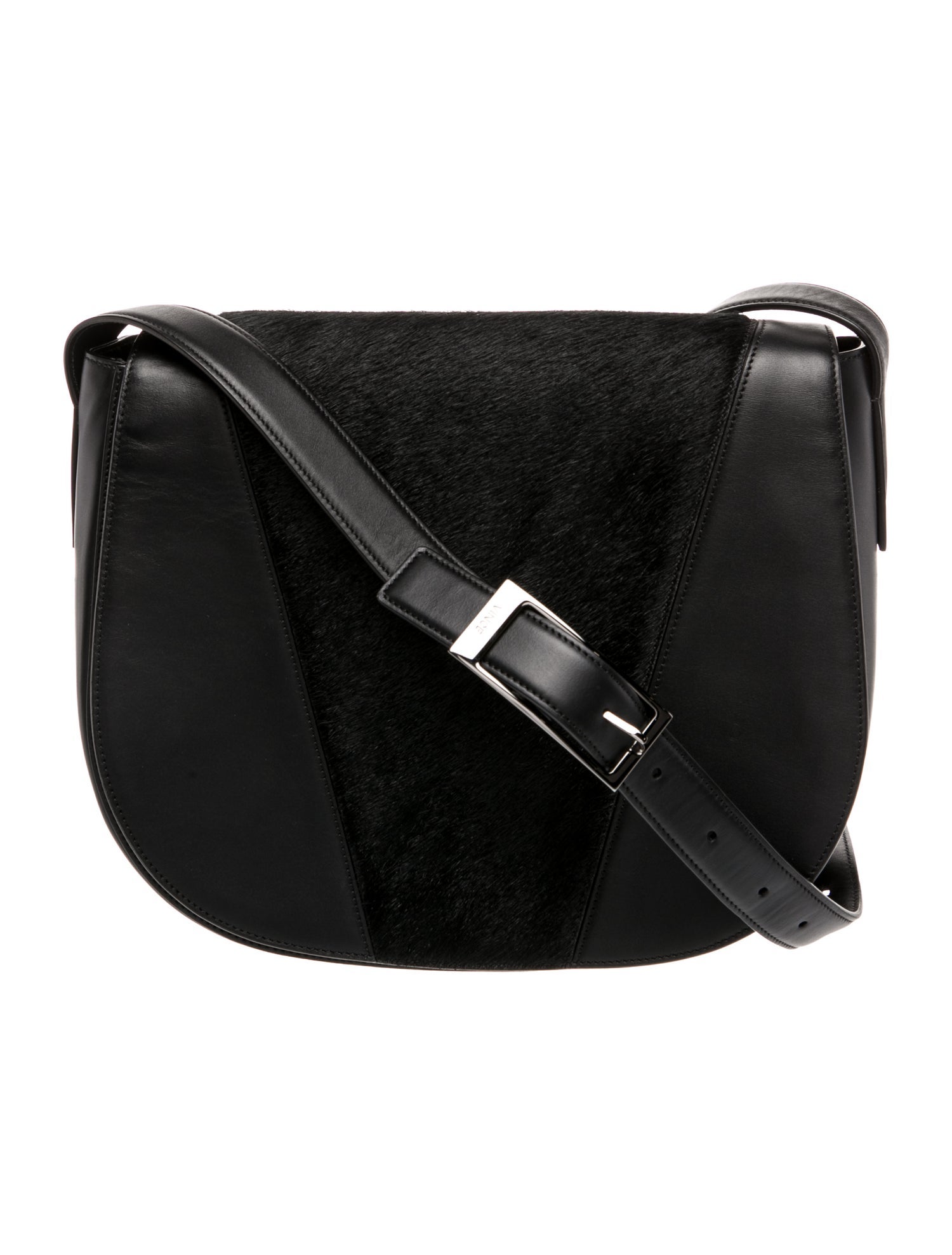 Vince Leather Messenger Bag