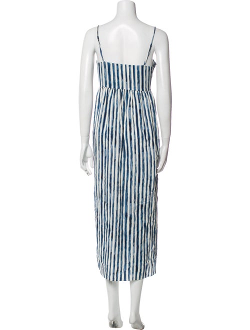 Vince Striped Long Dress