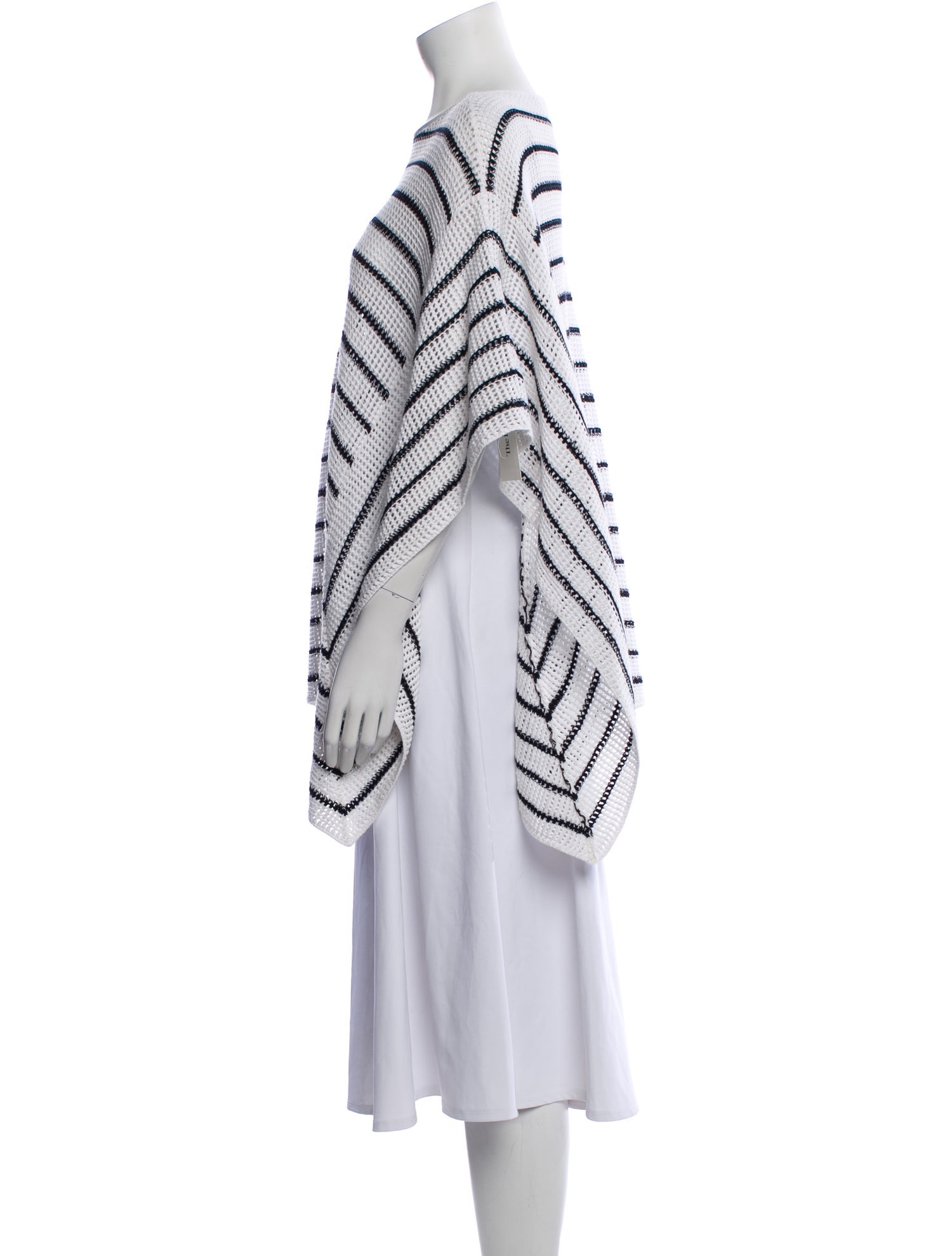 Vince Striped Bateau Neckline Sweater