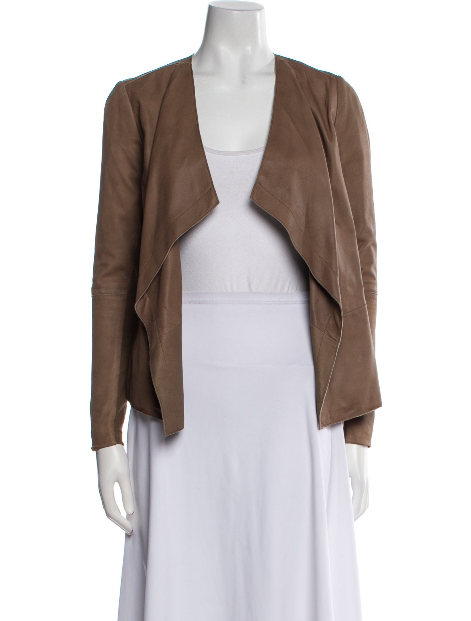 Vince Leather Bolero