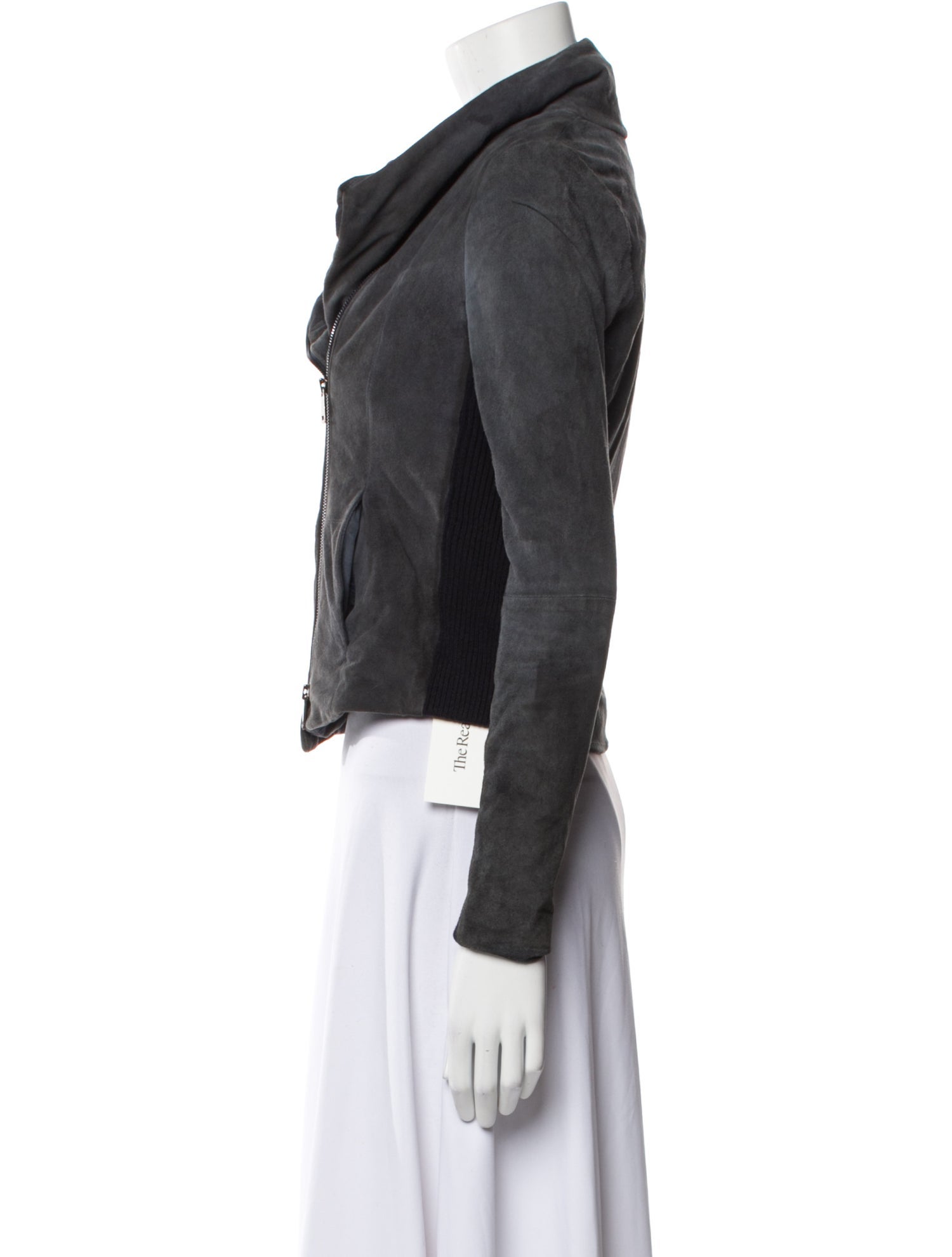 Vince Goat Leather Biker Jacket