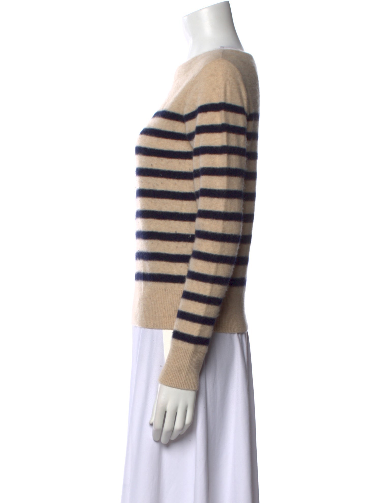 Vince Cashmere Striped Sweater