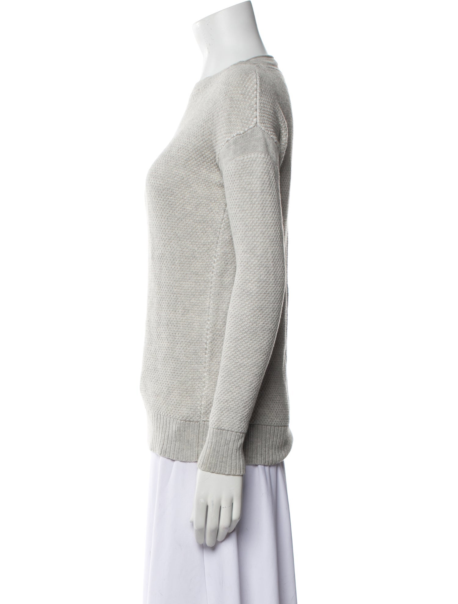 Vince Scoop Neck Long Sleeve Sweatshirt