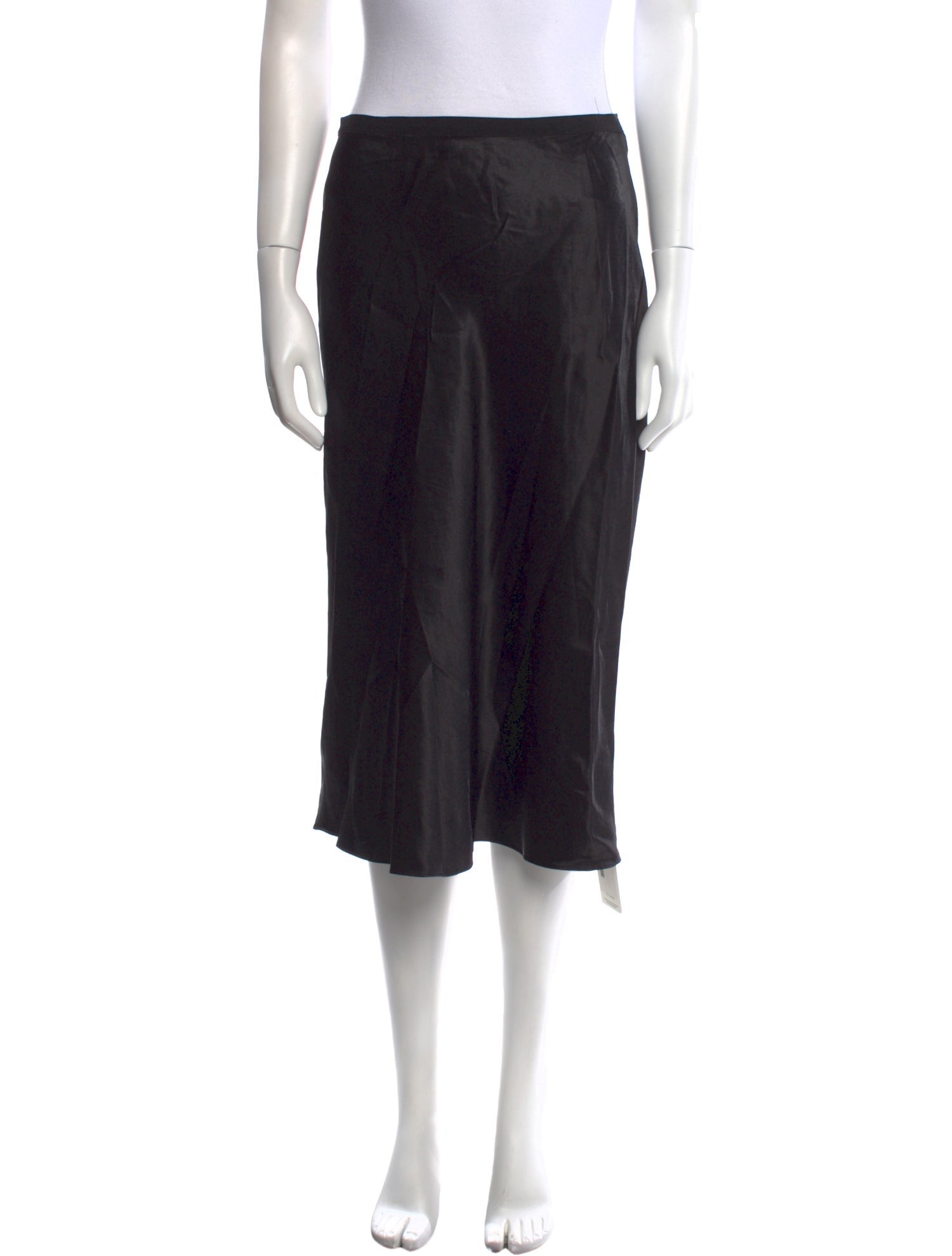 Vince Silk Knee-Length Skirt