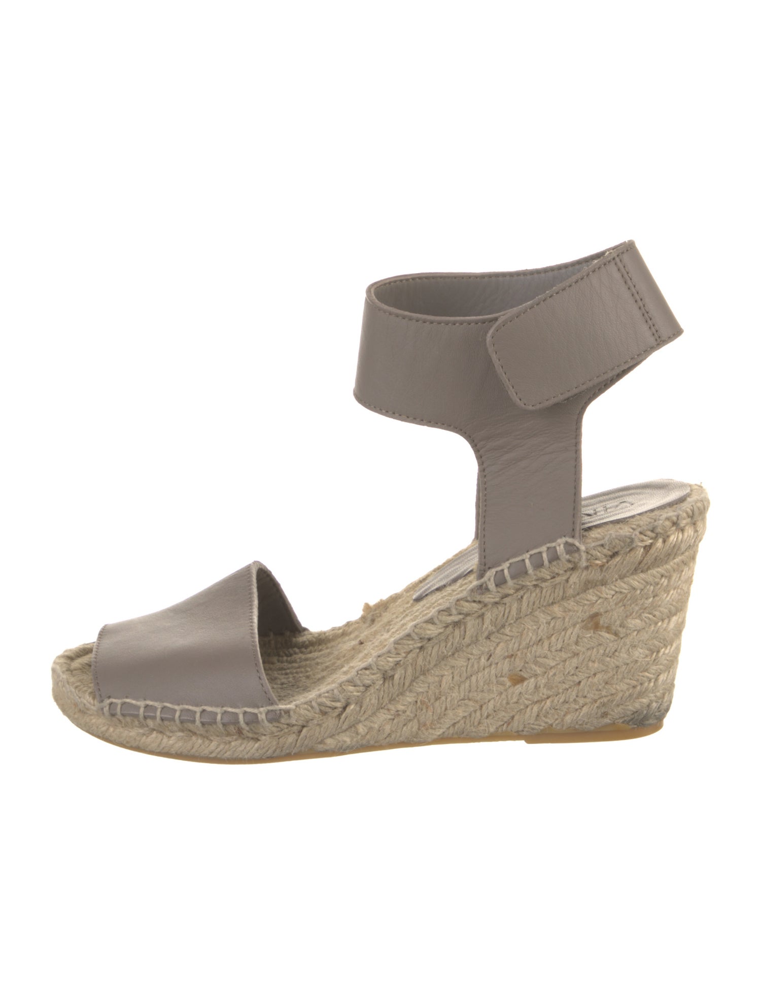 Vince Leather Braided Accents Espadrilles