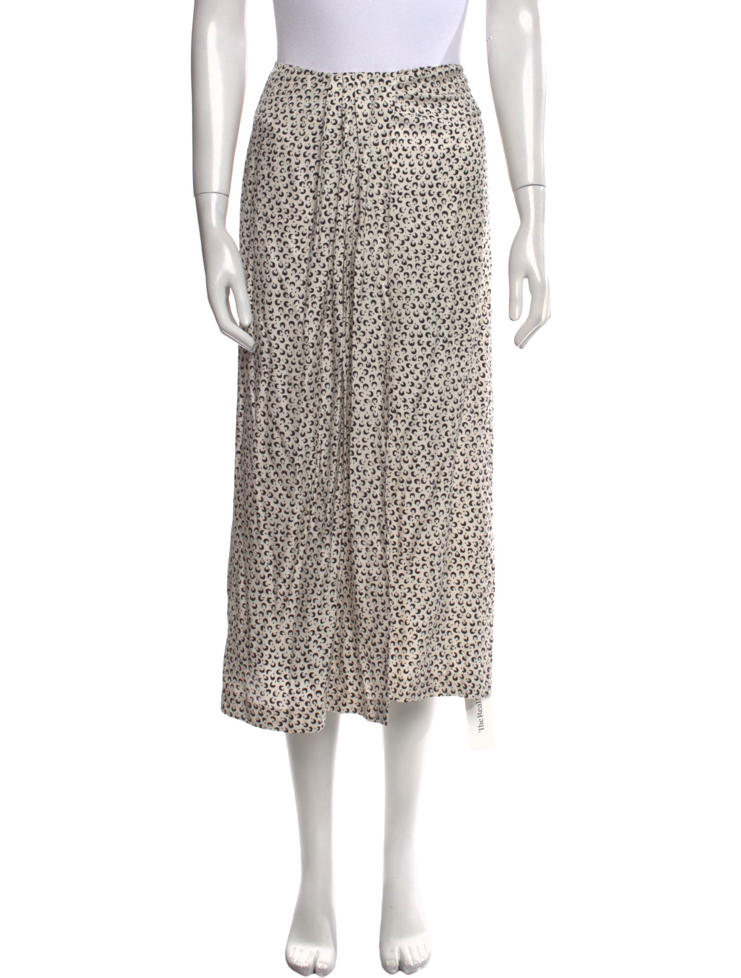 Vince Printed Midi Length Skirt