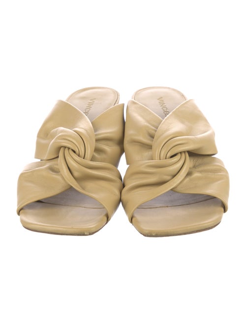 Vince Leather Slides