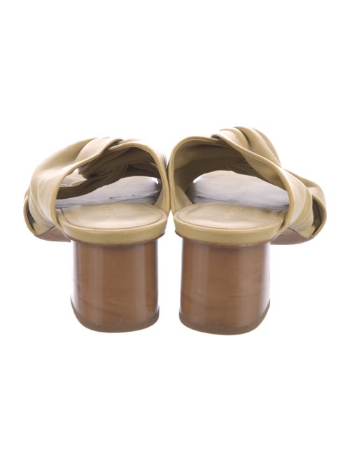 Vince Leather Slides