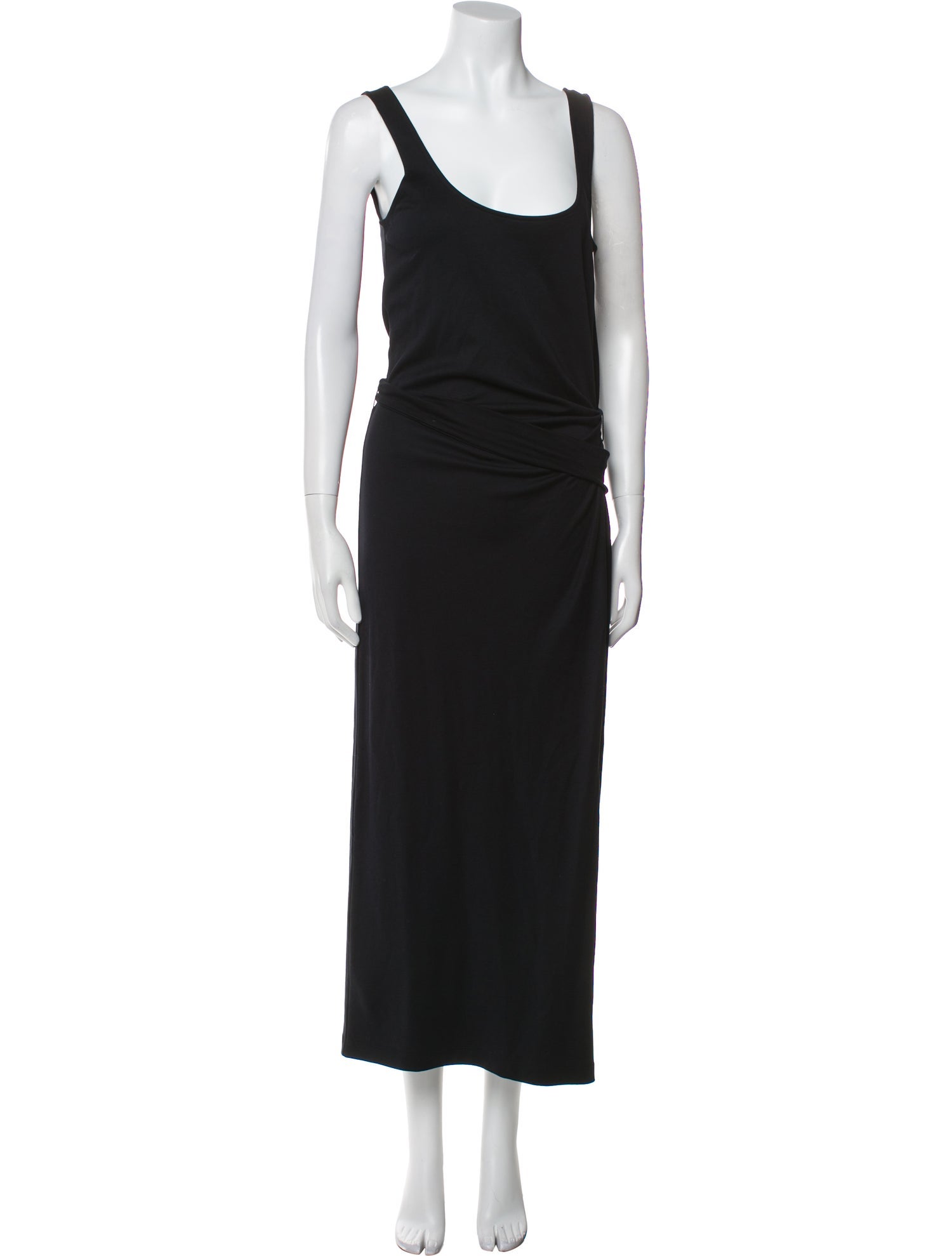 Vince Scoop Neck Long Dress