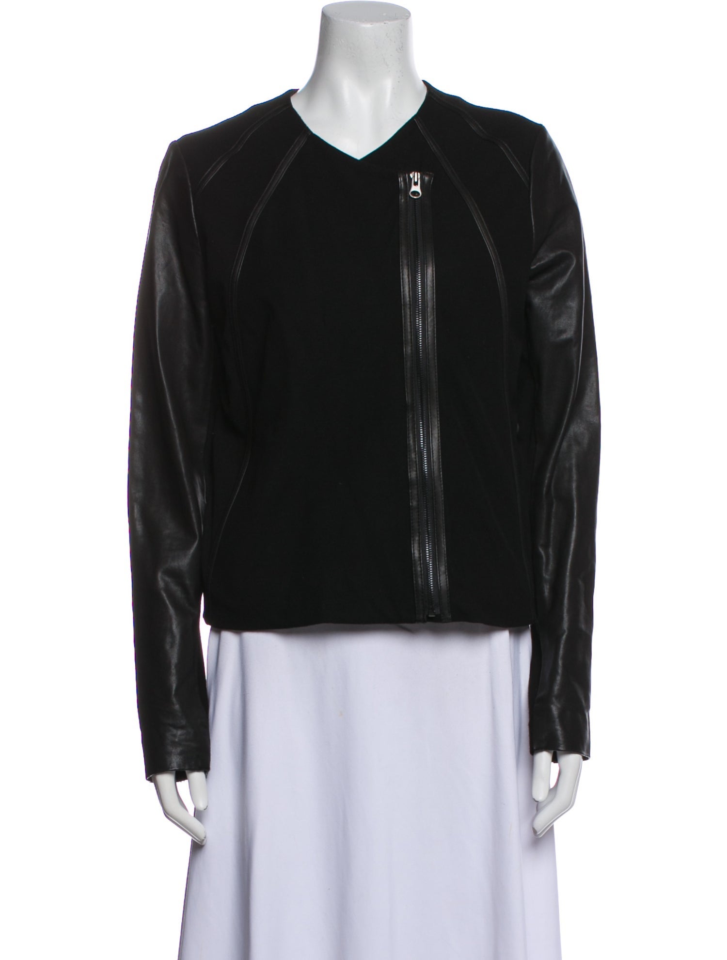 Vince Leather Biker Jacket