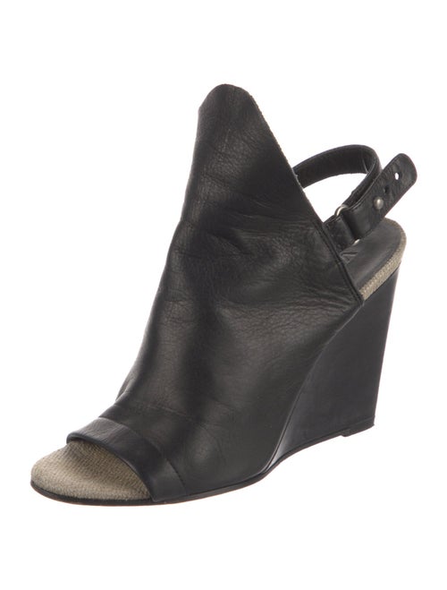 Vince Leather Slingback Sandals