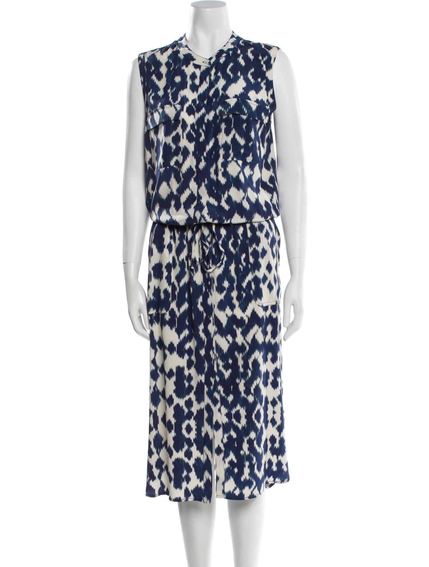 Vince Silk Long Dress