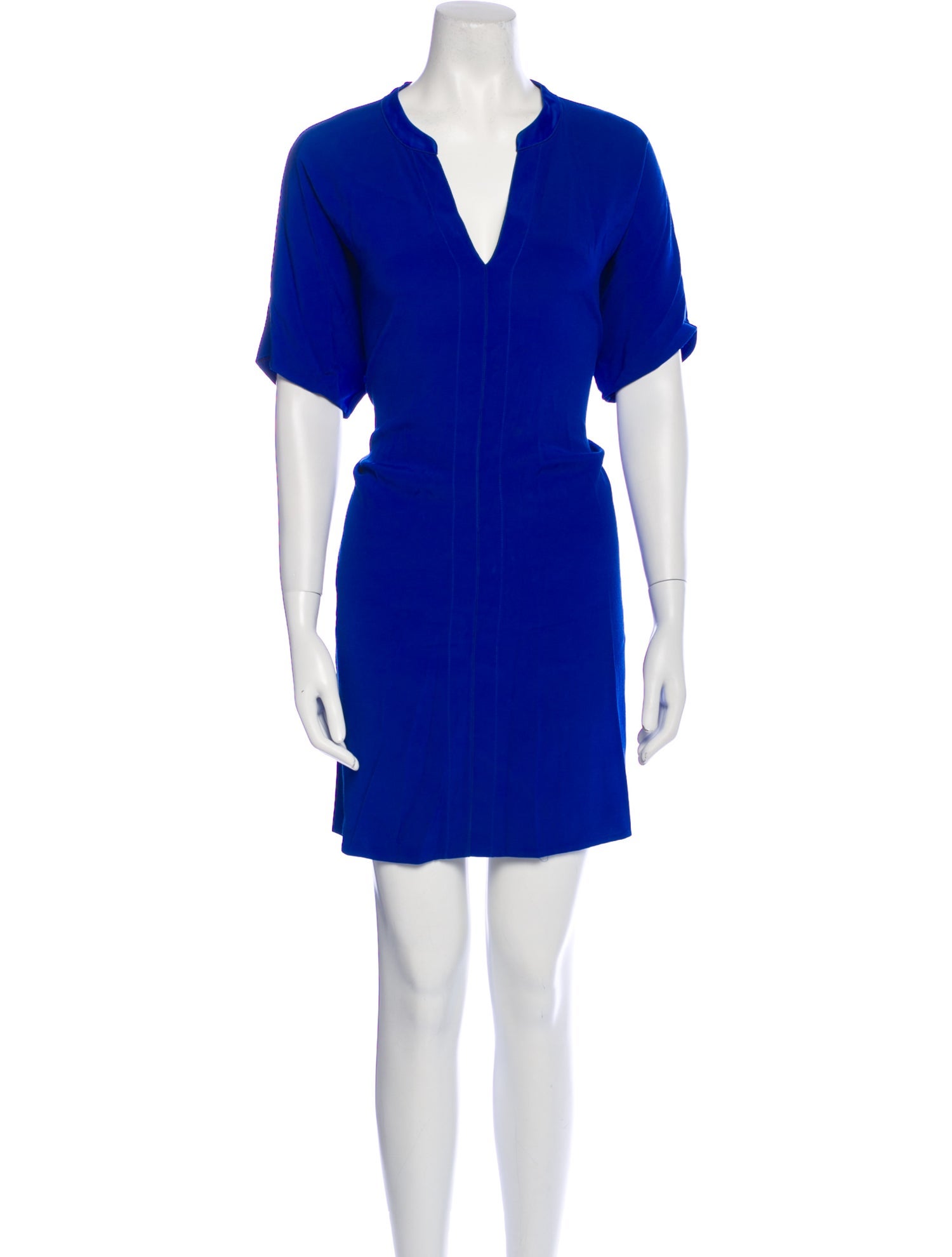 Vince V-Neck Mini Dress