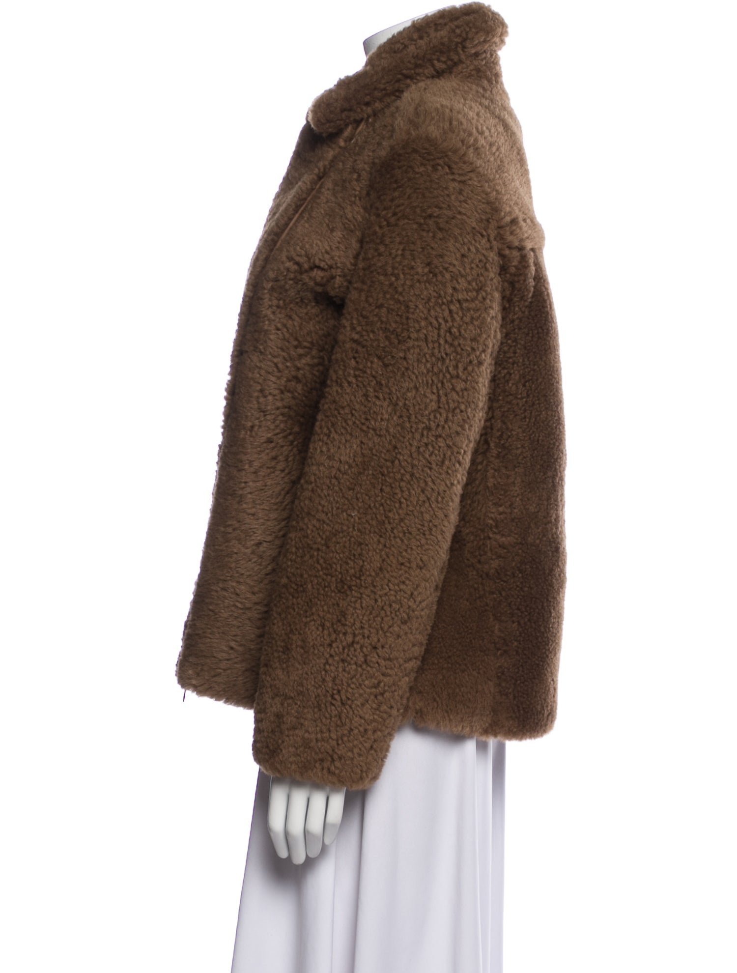 Vince Shearling Fur Coat