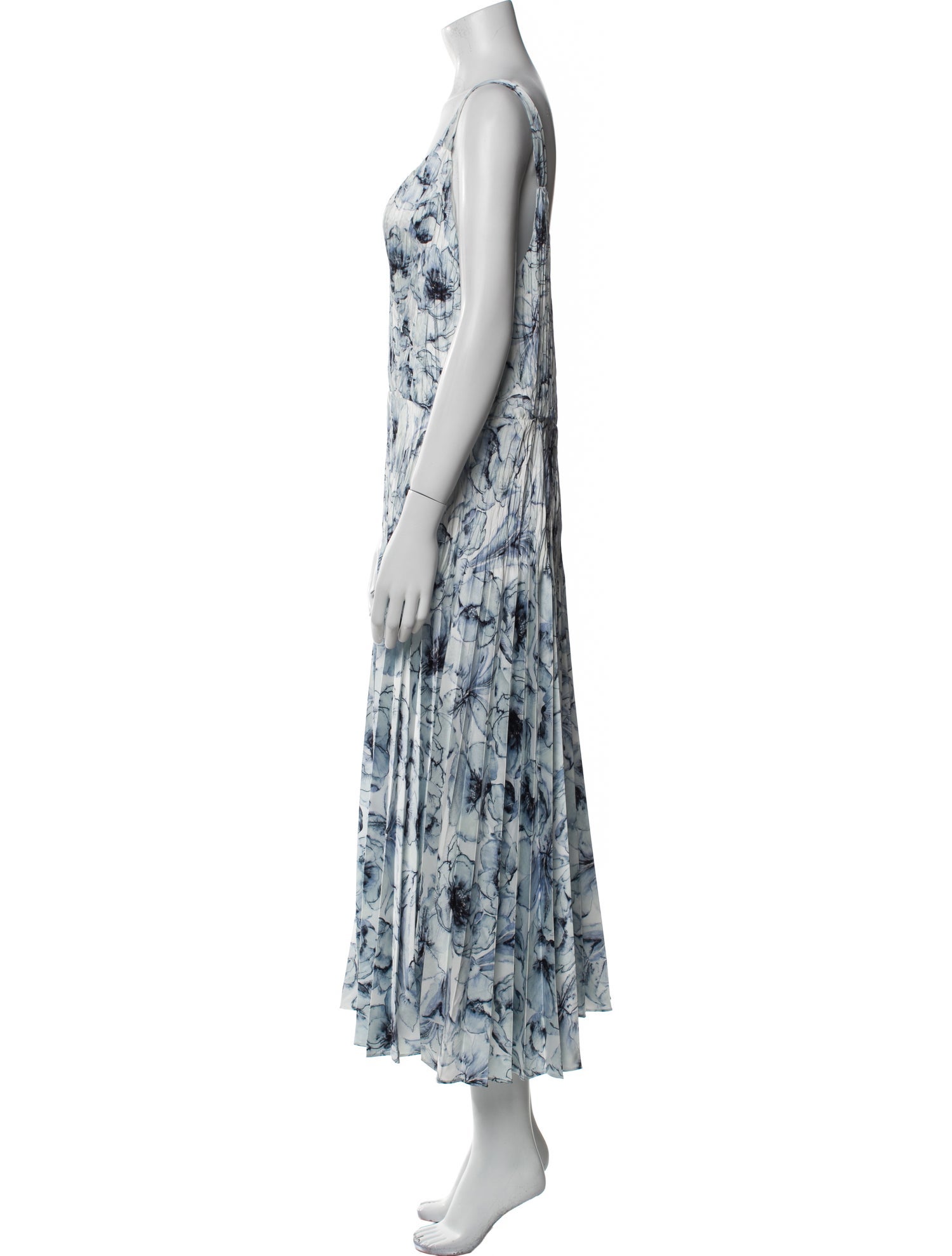 Vince Printed Long Dress w/ Tags