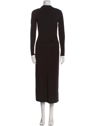 Vince Turtleneck Long Dress
