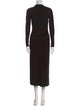 Vince Turtleneck Long Dress