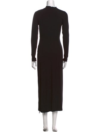 Vince Turtleneck Long Dress