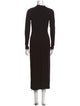 Vince Turtleneck Long Dress