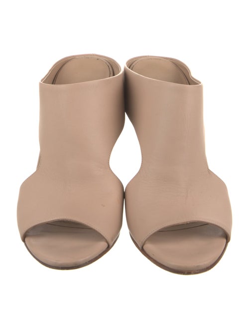 Vince Leather Slides