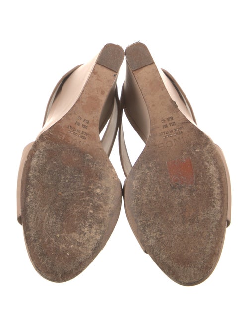 Vince Leather Slides