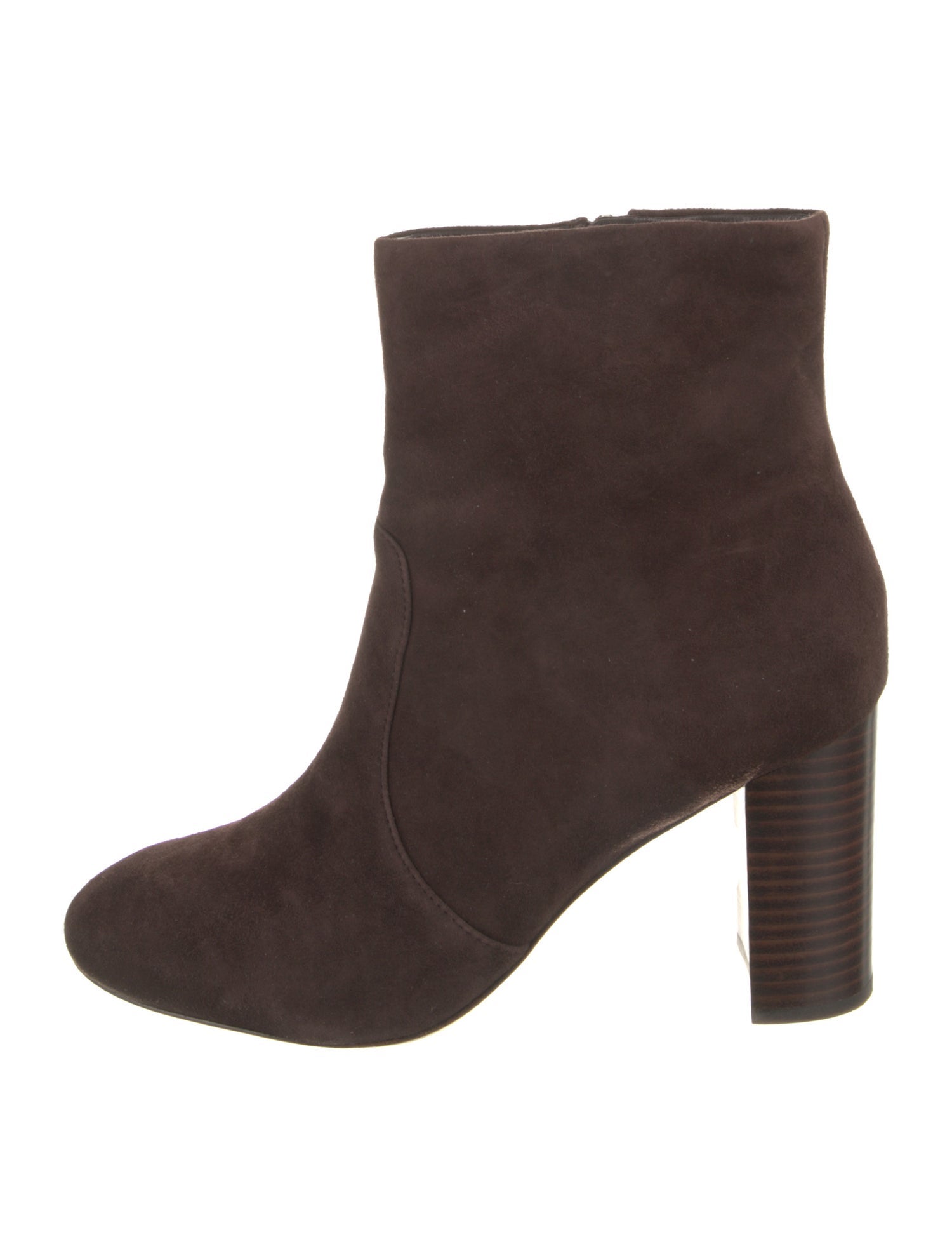 Vince Suede Leather Trim Embellishment Boots