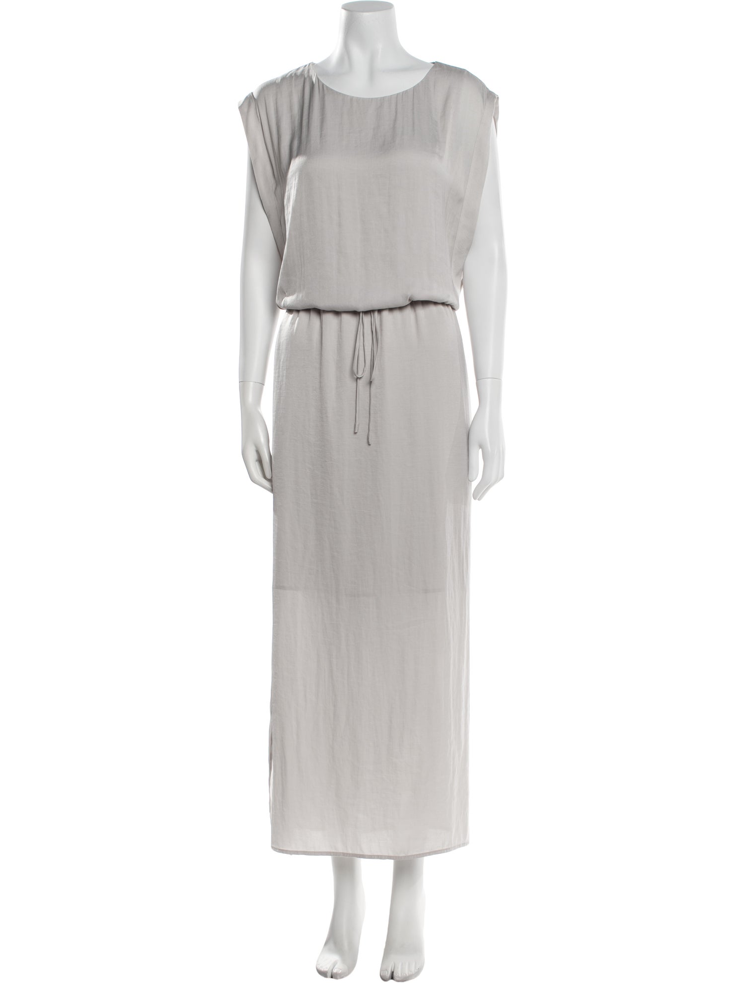 Vince Scoop Neck Long Dress