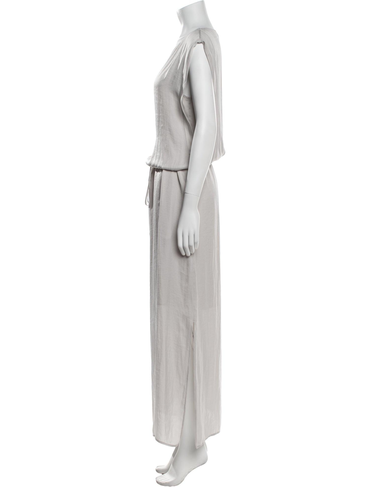Vince Scoop Neck Long Dress
