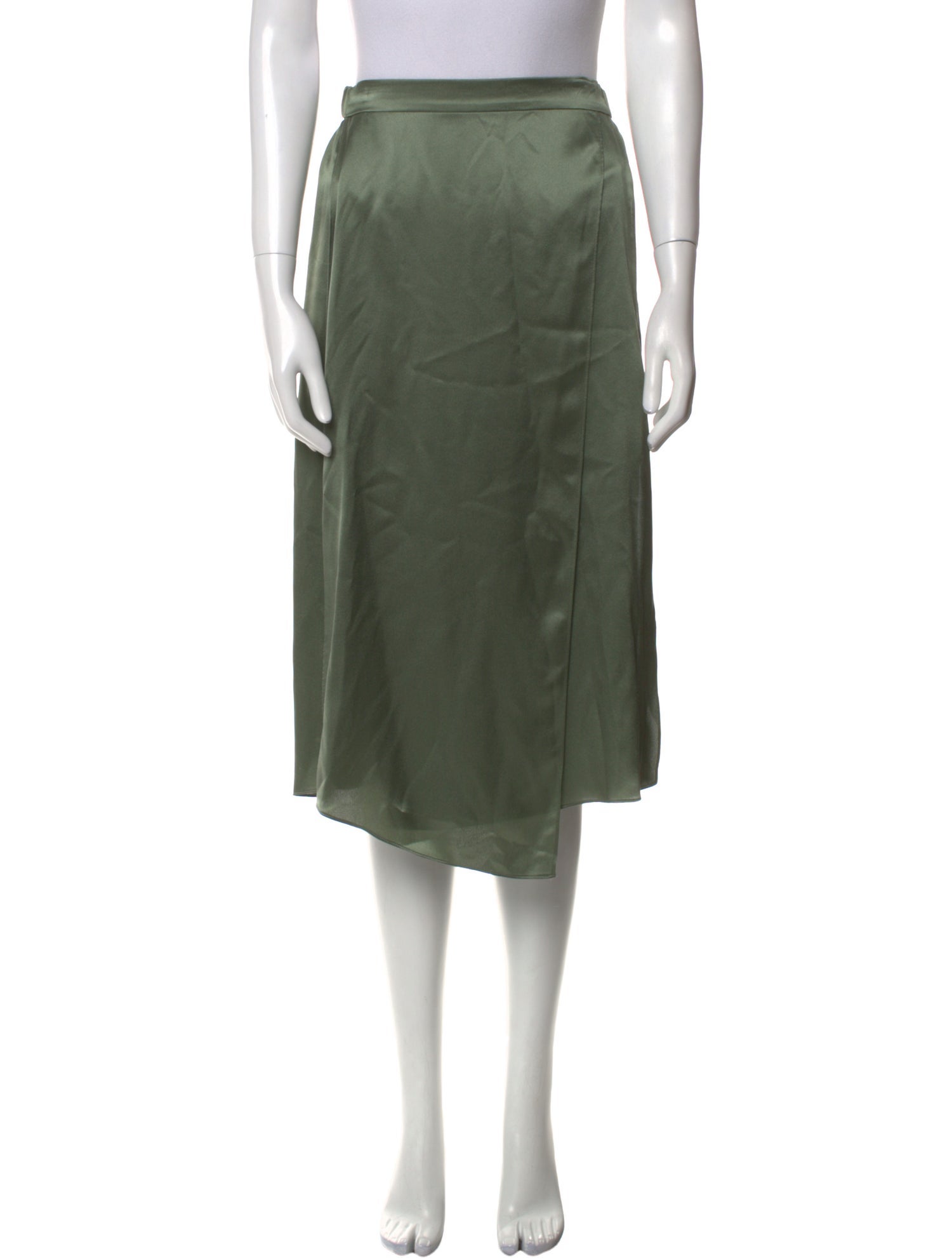 Vince Silk Knee-Length Skirt