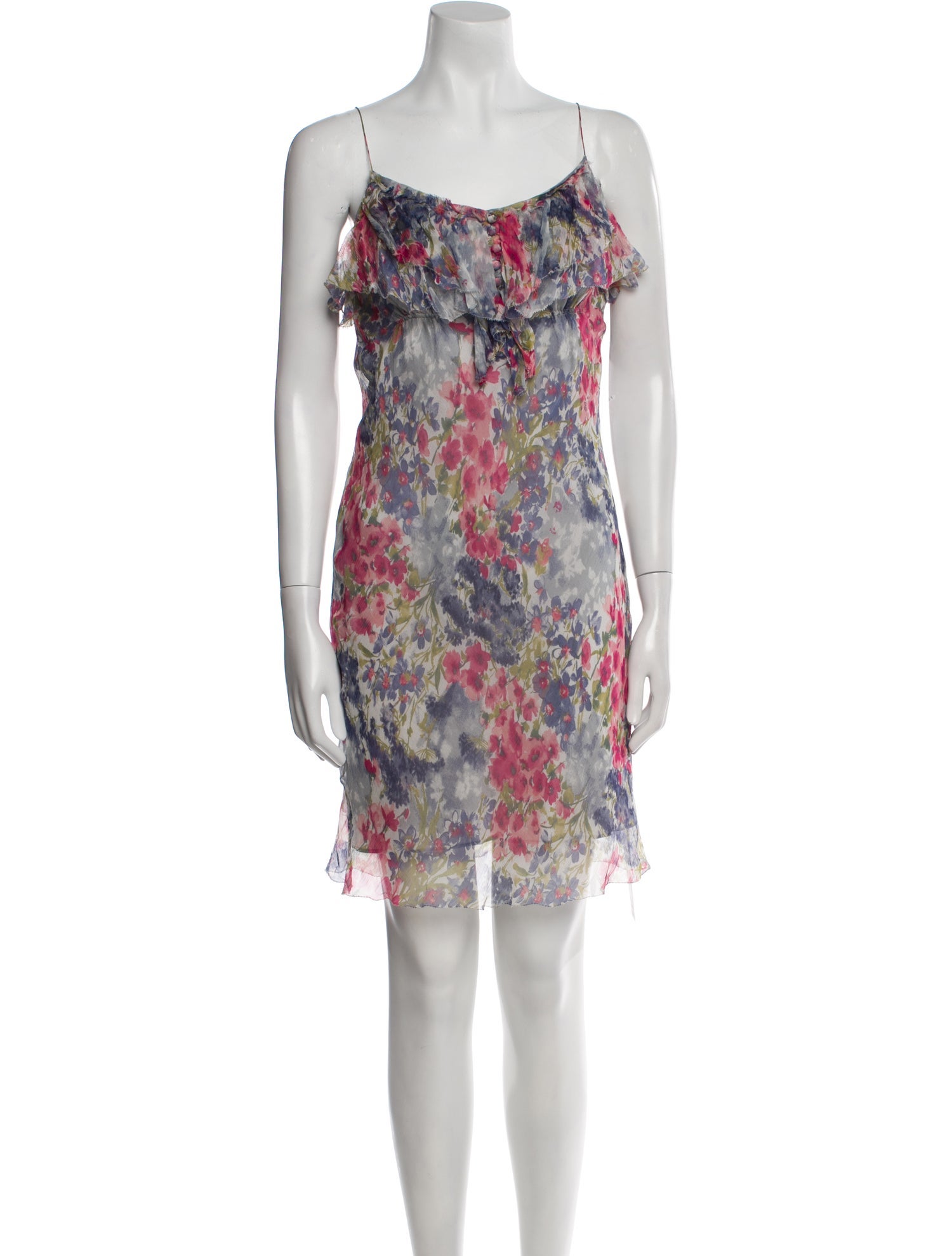 Vince Silk Knee-Length Dress