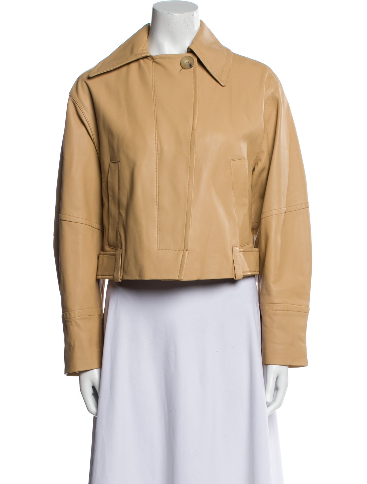 Vince Leather Biker Jacket