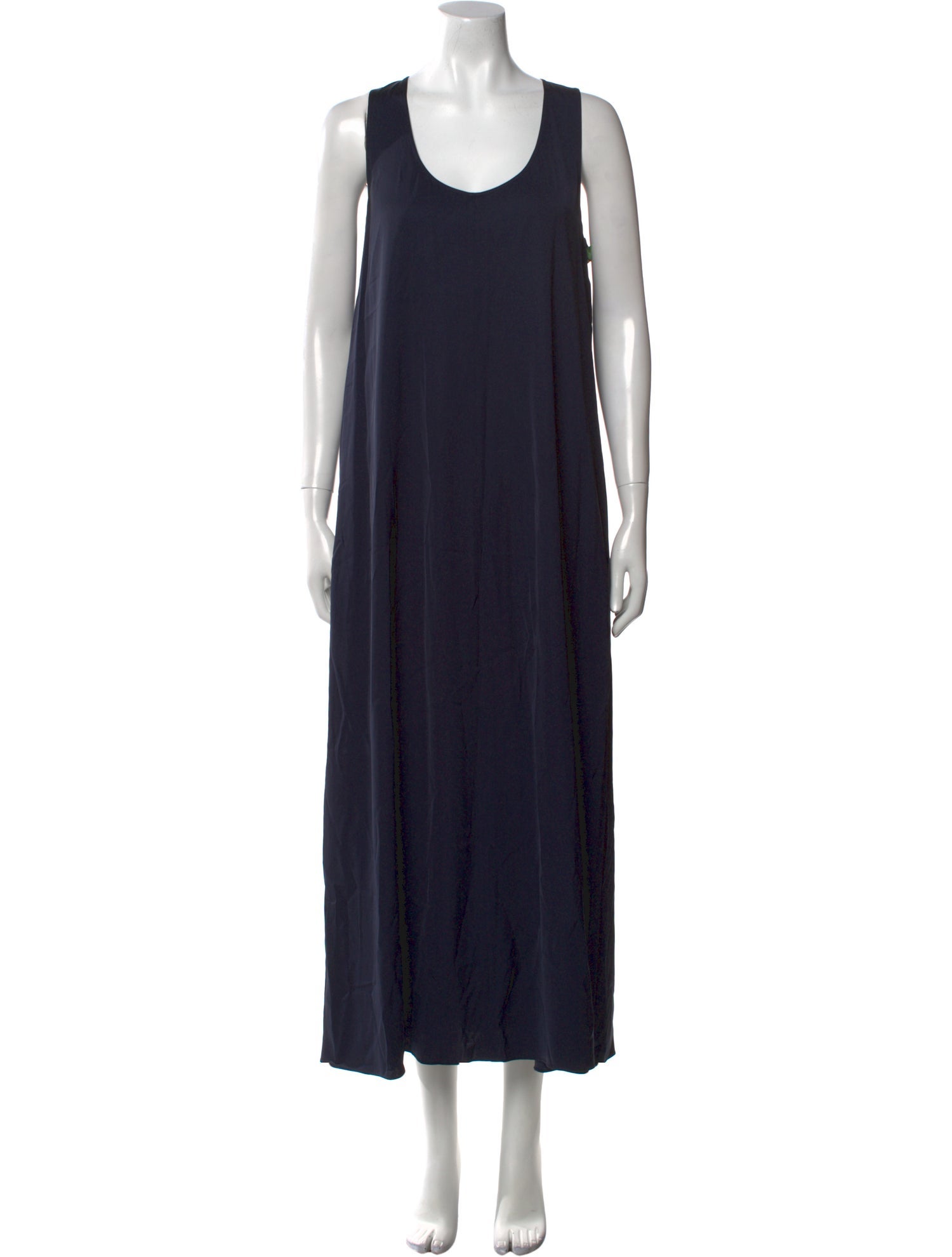 Vince Scoop Neck Long Dress