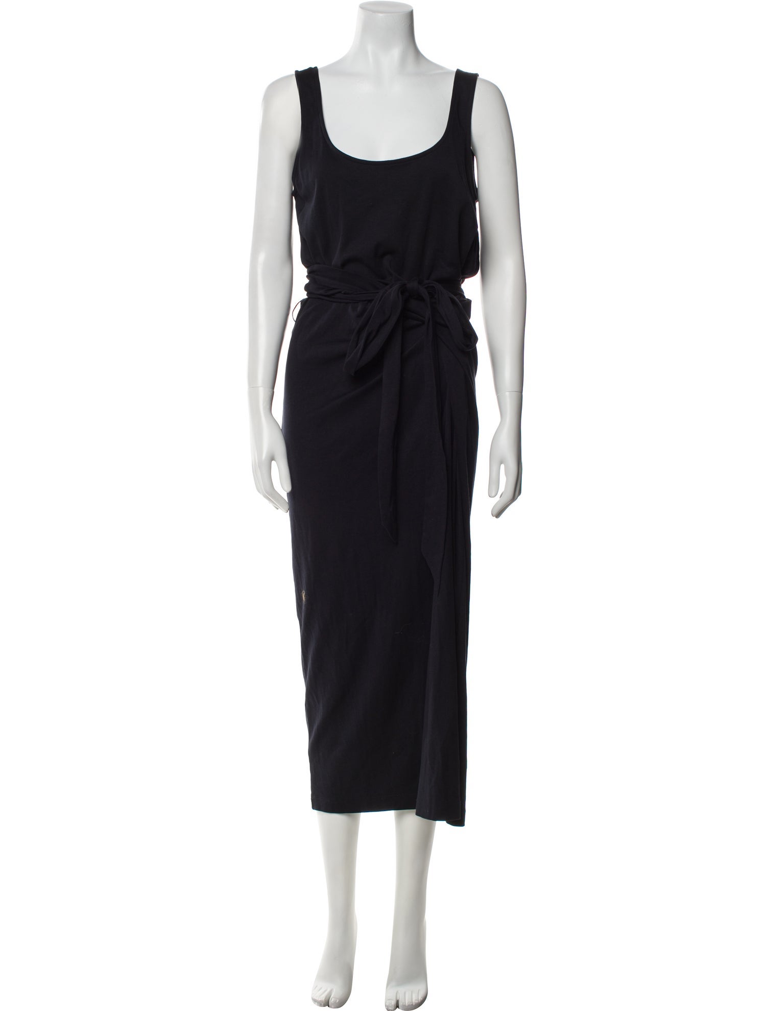 Vince Scoop Neck Long Dress