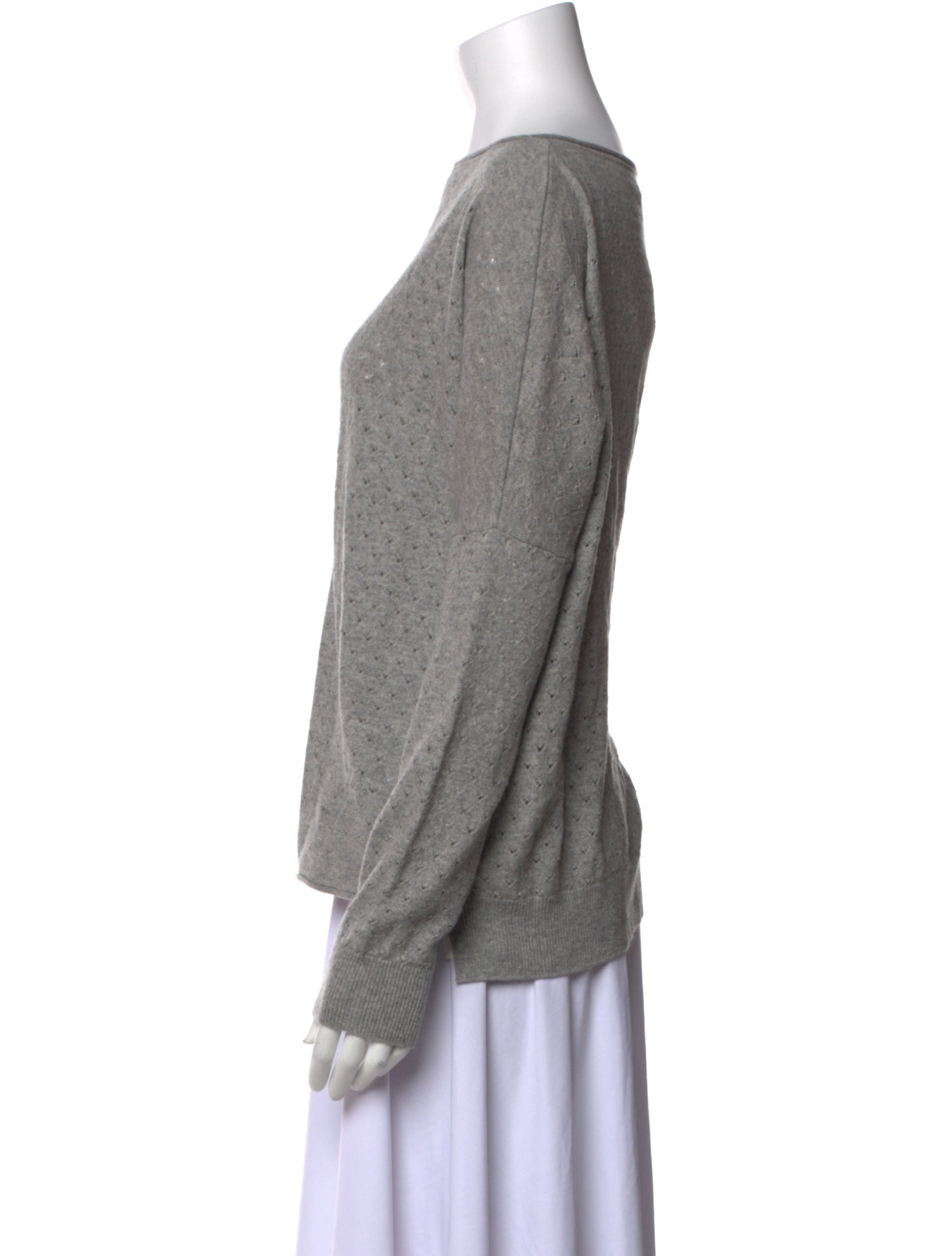 Vince Wool Bateau Neckline Sweater