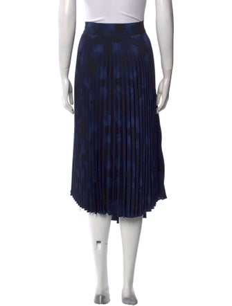 Vince Printed Midi Length Skirt