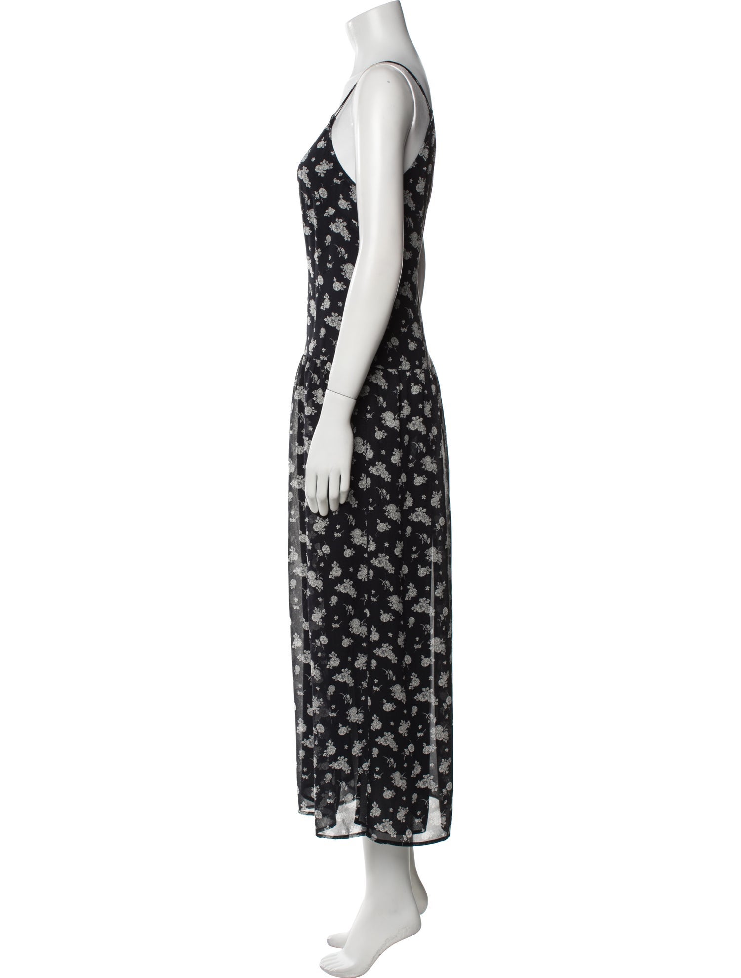 Vince Silk Long Dress