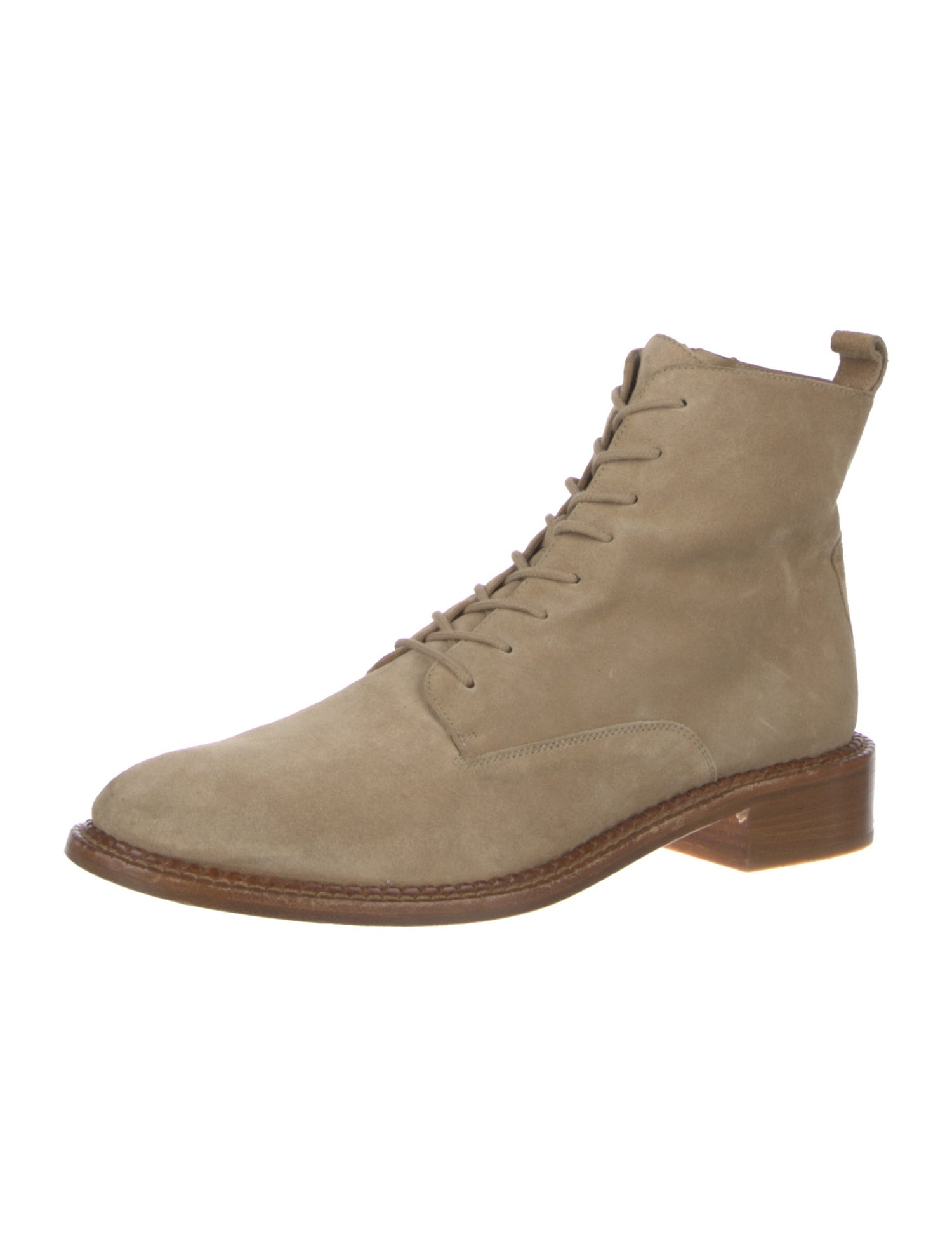 Vince Suede Lace-Up Boots