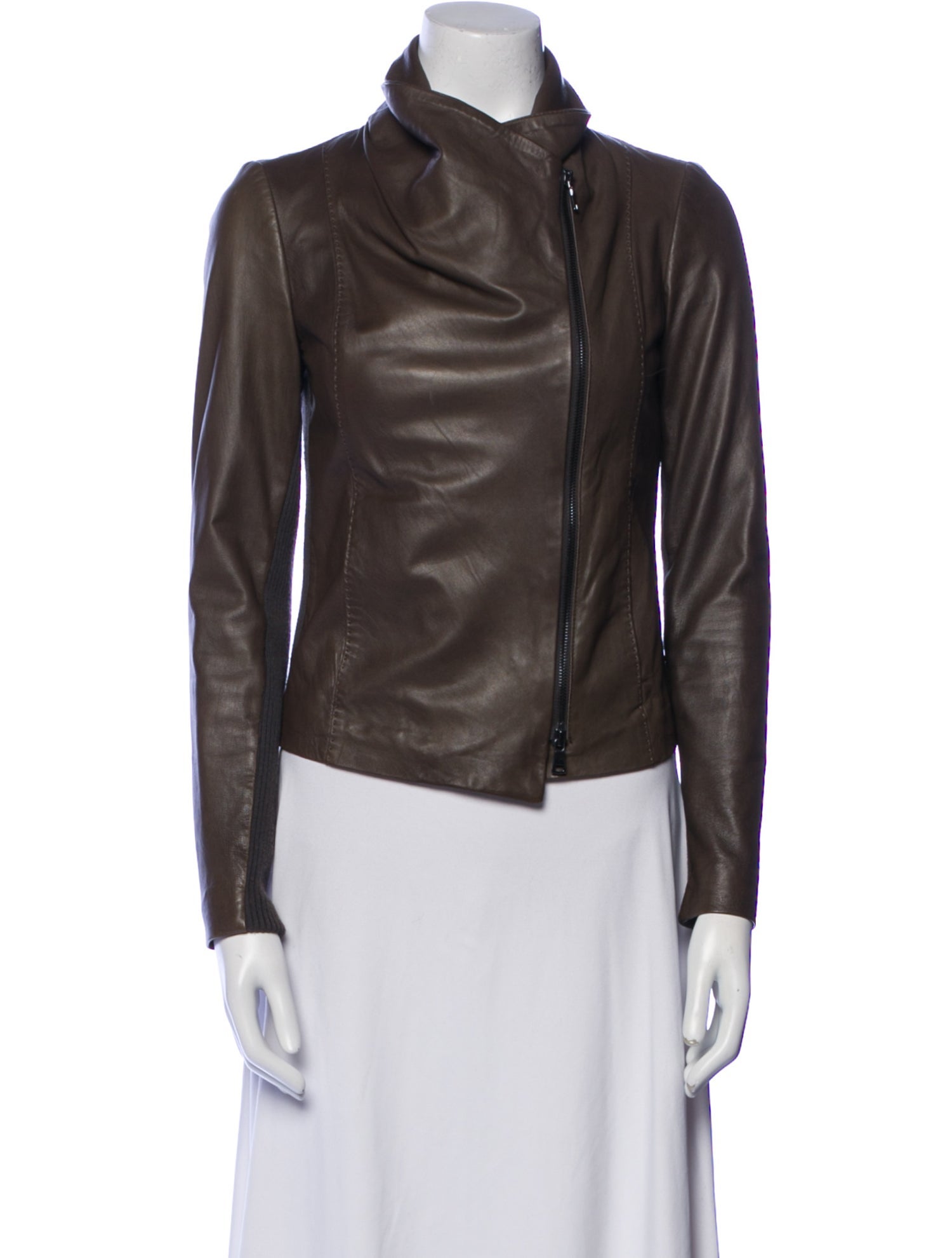 Vince Leather Biker Jacket