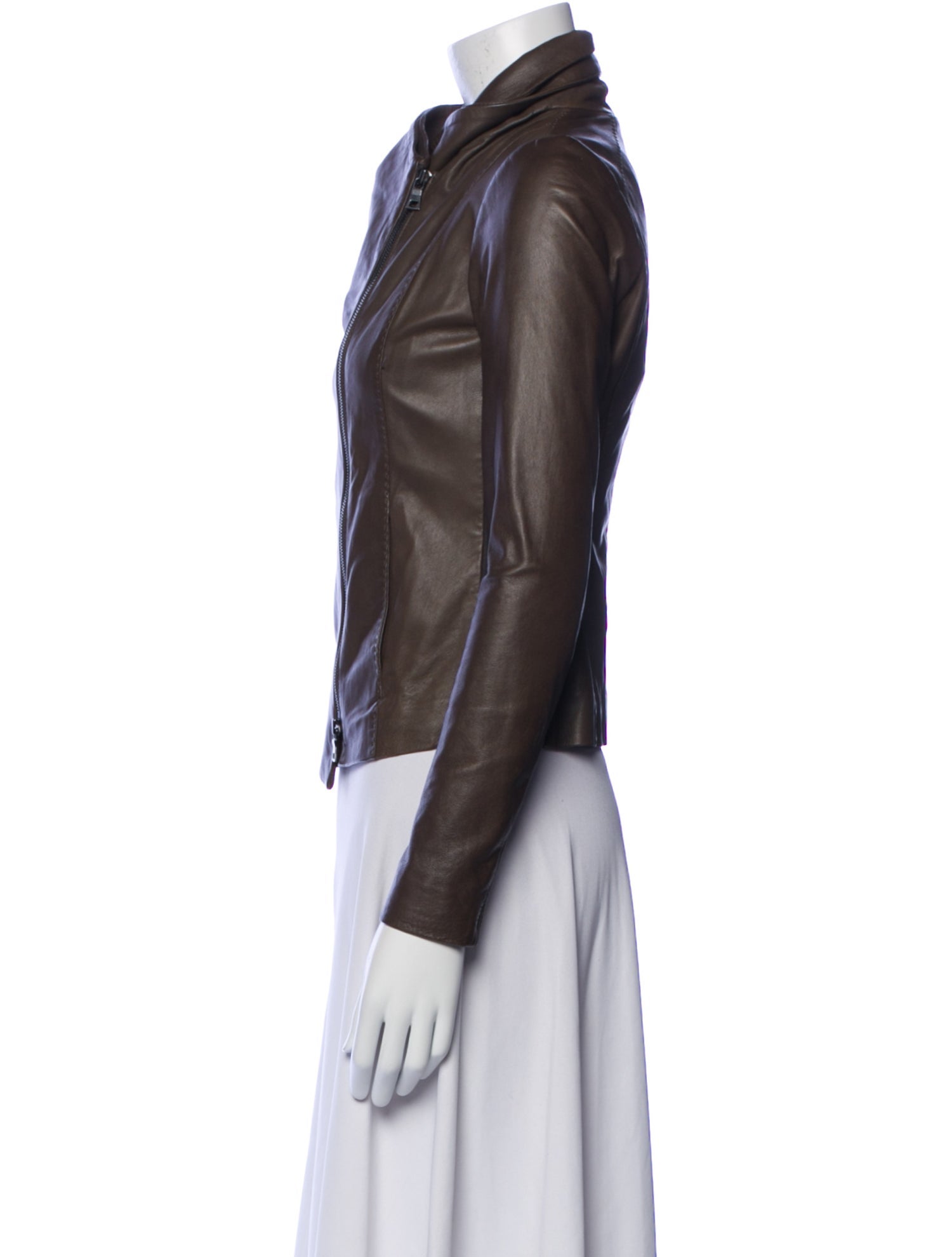 Vince Leather Biker Jacket